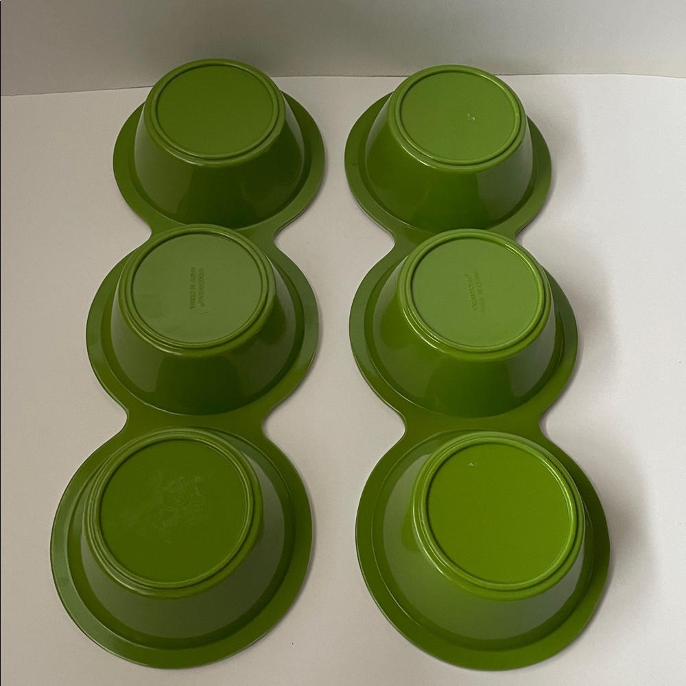 NWOT Tropical Leaf Design Serving Bowls.  Set of 2. - Picture 5 of 5